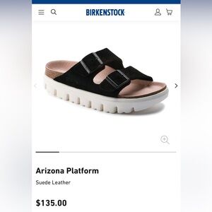 Women’s platform, Birkenstock